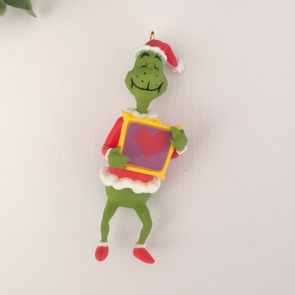 NIB Vintage 2002 Change of Heart Grinch Hallmark Keepsake Ornament